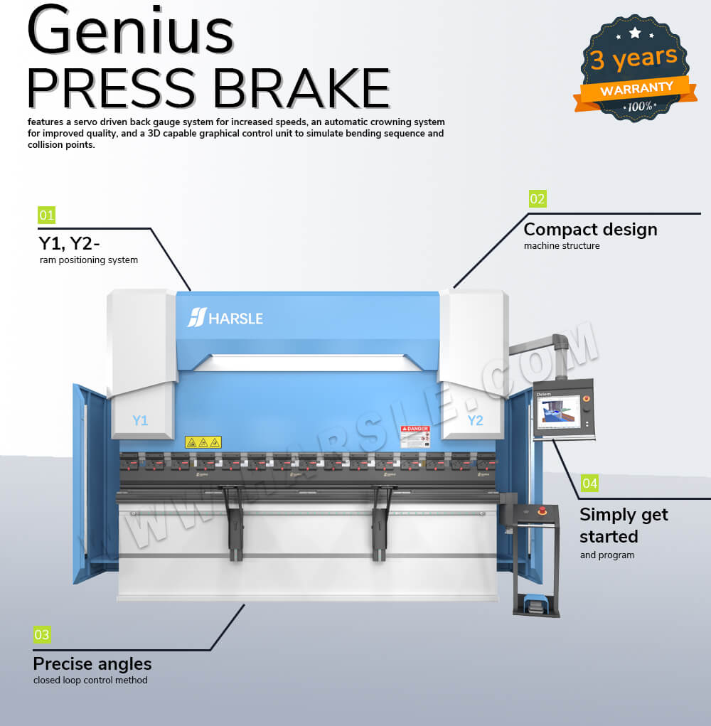 CNC hydraulický ohraňovací lis