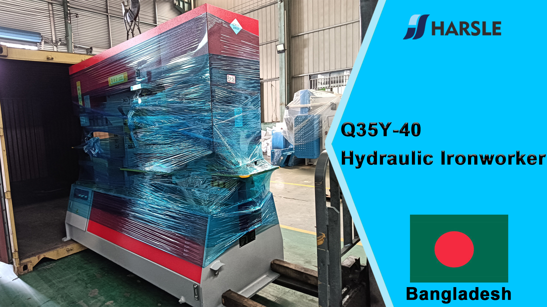 Bangladéš-Q35Y-40 Hydraulický železář