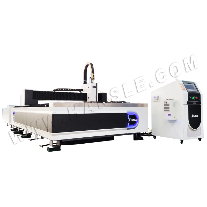 HSX-1500W 3015 CNC vláknitý laserový řezací stroj s výměnným stolem, IPG laserový zdroj