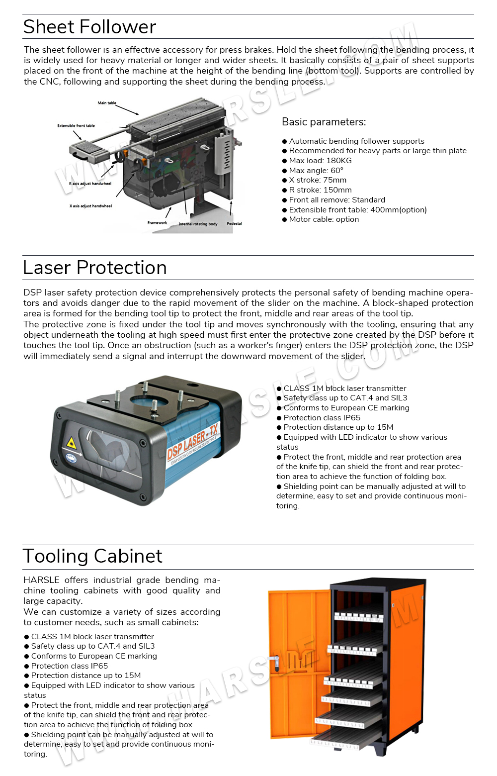 CNC press brake machine