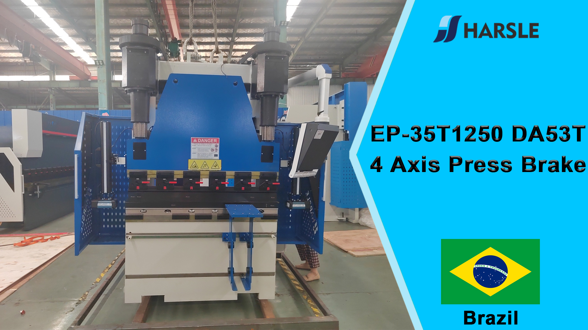 Brazil-EP-35T1250 DA53T 4osý plně elektrický ohraňovací lis