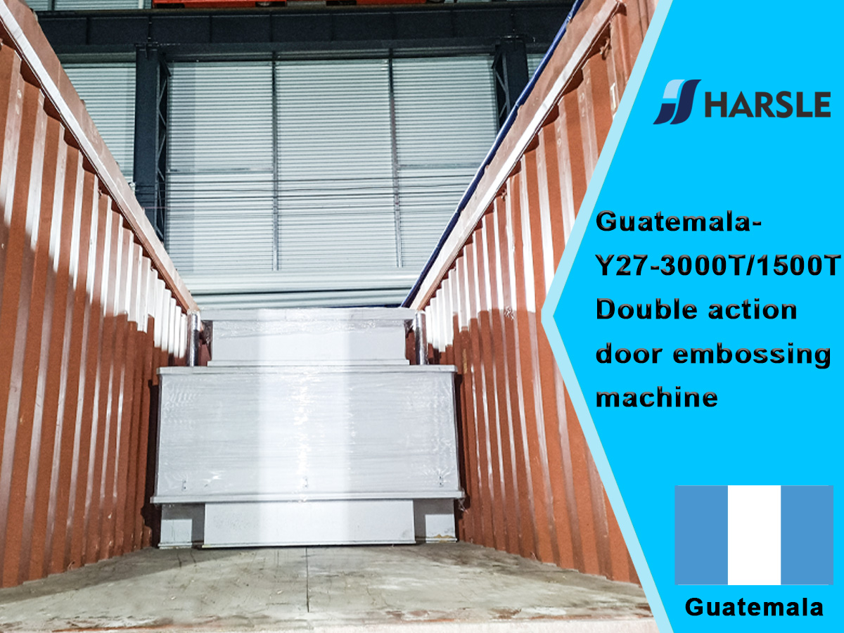 Guatemala-Y27-3000T/1500t Elissing Machine s dvojitými akčními dveřmi