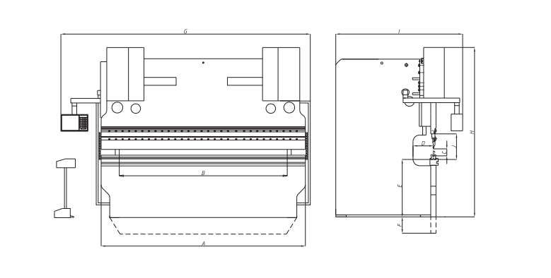 CNC hydraulická lisová brzda (2)